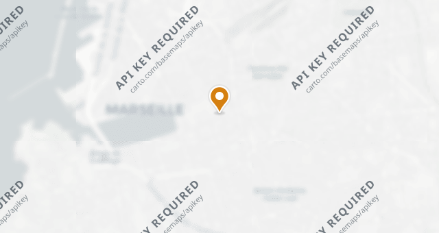 Map showing El Barrio Marsella