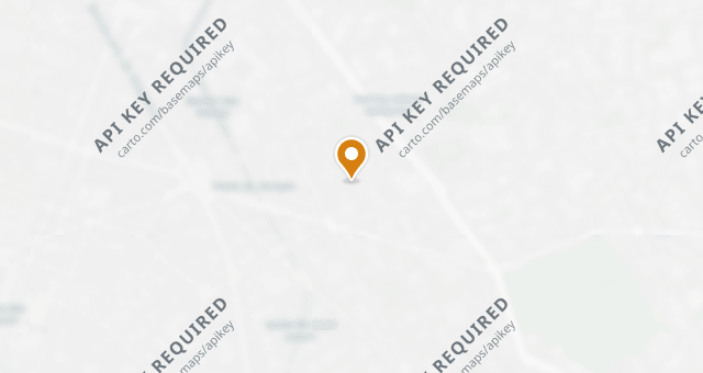 Map showing Au Chat Noir