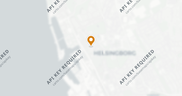 Map showing Restaurang Creo