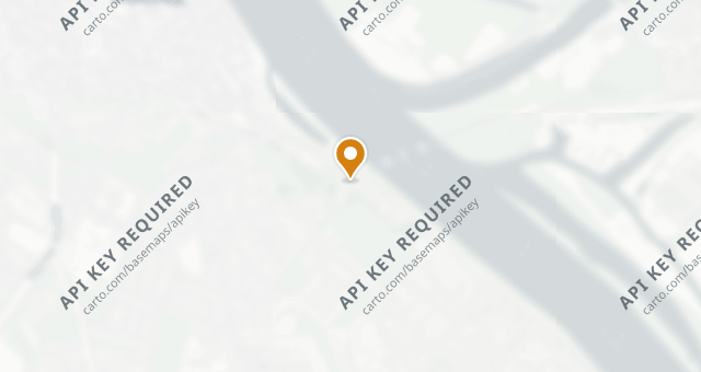 Map showing FAVORITE restaurant