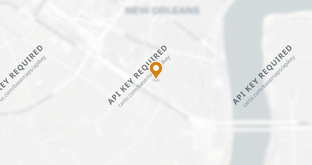 Map showing Willie Mae's Nola