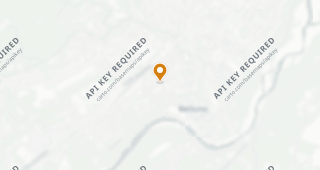 Map showing La Fenice
