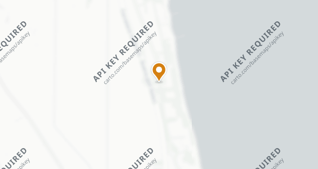 Map showing Arrocería Pinedo Beach