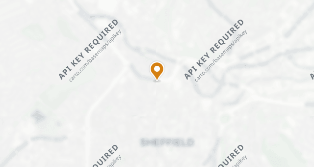Map showing Native