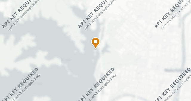 Map showing Mariner's Restaurant