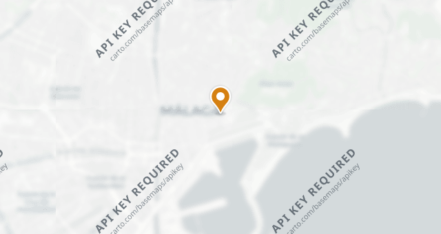 Map showing La Cosmo