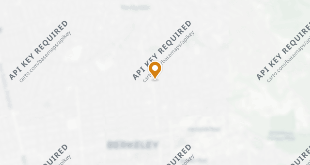 Map showing Chez Panisse