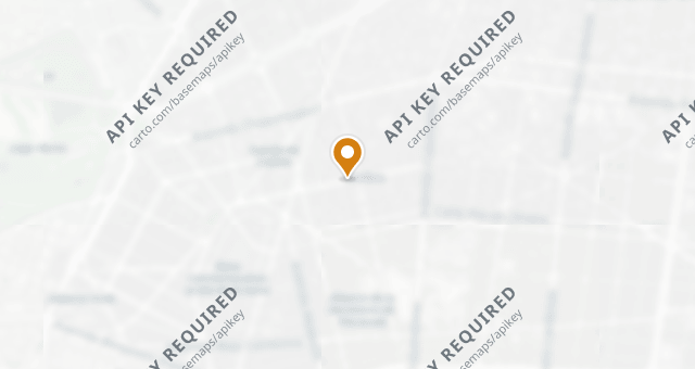 Map showing Tacos del Valle