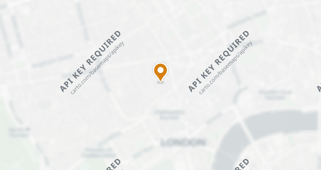 Map showing Hoppers Soho