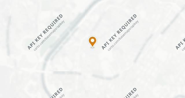 Map showing Casa Santo Antônio