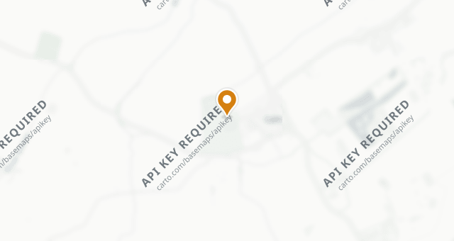 Map showing Langar Hall