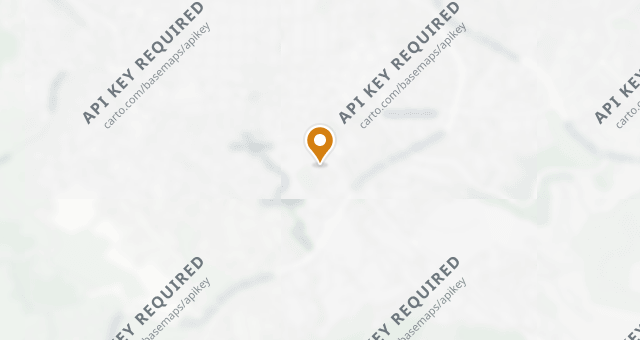 Map showing La Colombe Boutique Hotel