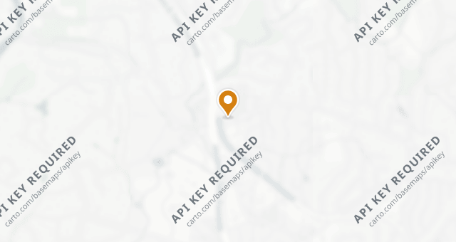 Map showing Blue Ridge Grill