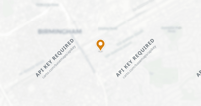 Map showing OvenBird