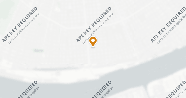 Map showing La Petite Grocery