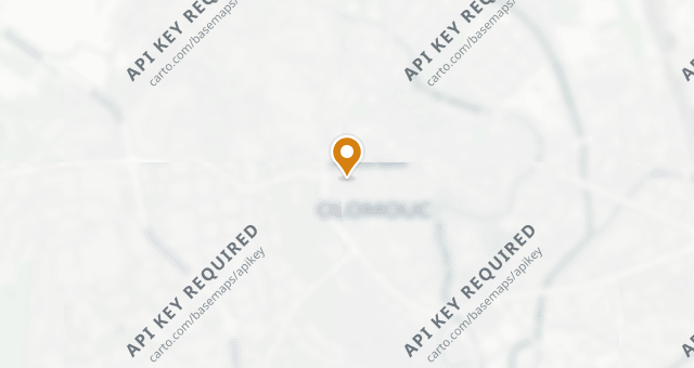 Map showing U Ptáka