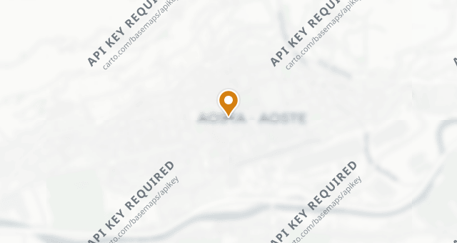 Map showing Gina casa con cucina