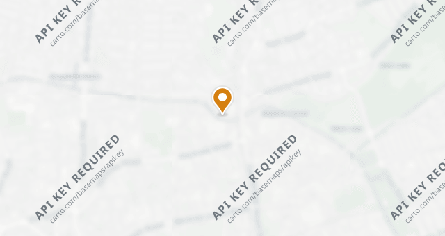 Map showing Cafe Cecilia