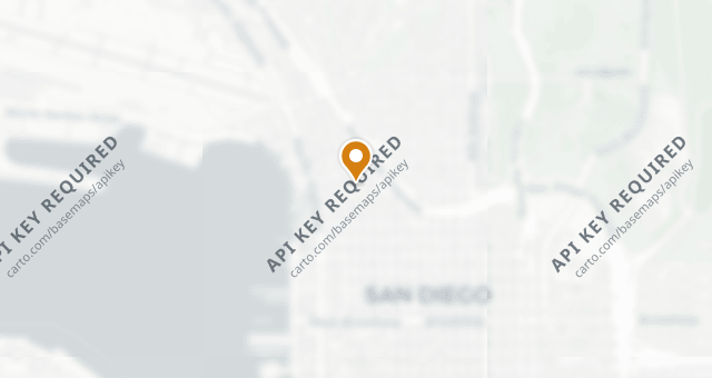 Map showing Civico 1845