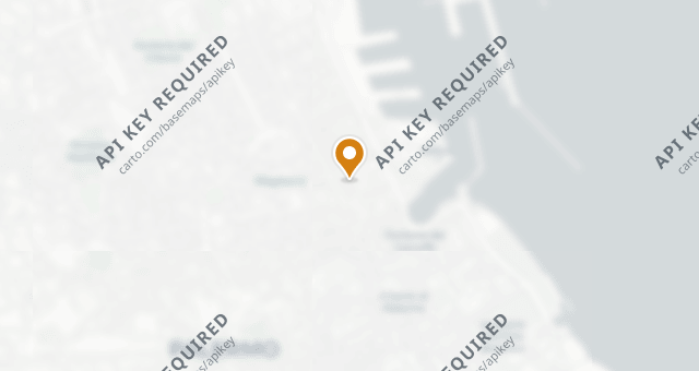 Map showing Palazzo Branciforte