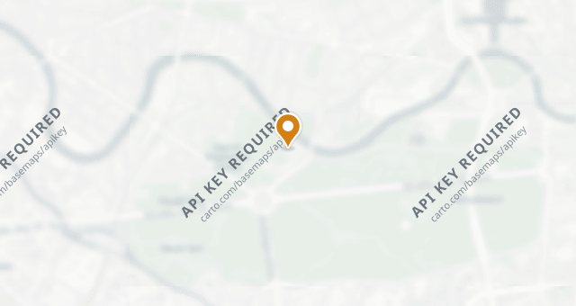 Map showing Bellevue Palace