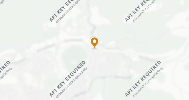 Map showing Les Cols