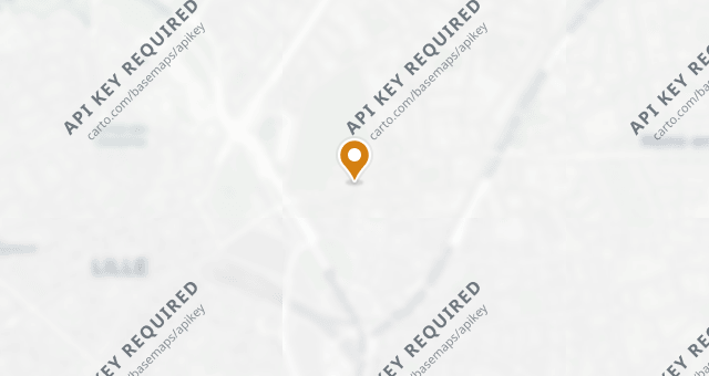Map showing Restaurant Le Faubourg