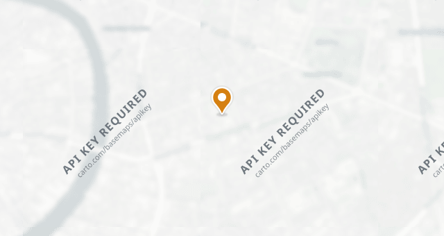 Map showing Maison Dunand