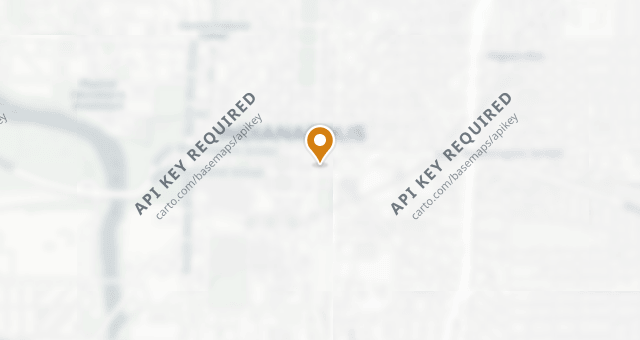 Map showing Prime 47 Indy's Steakhouse