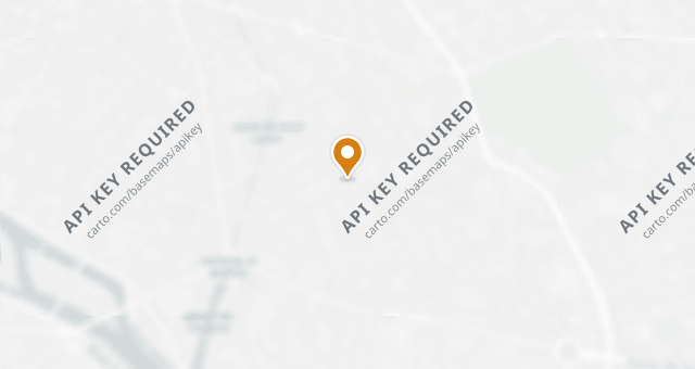 Map showing Chez Aline