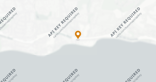 Map showing Caruso's