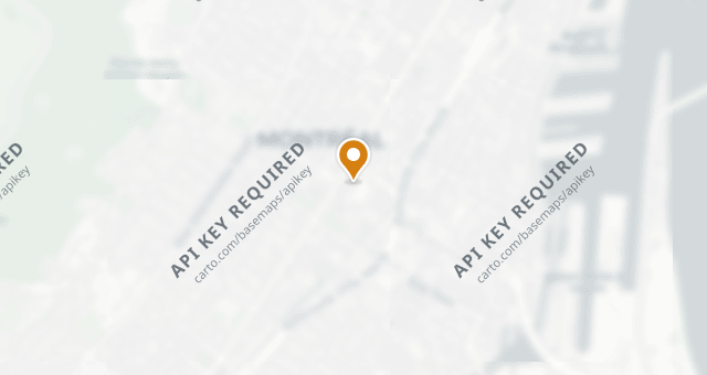 Map showing Rosélys Restaurant