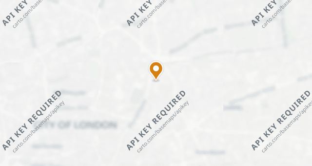Map showing Galvin Bistrot & Bar