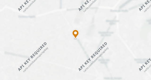 Map showing Chez Marius