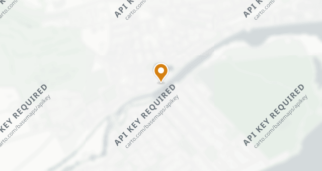 Map showing Åhus Gästgivaregård