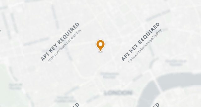 Map showing Barrafina Dean Street
