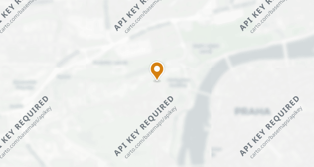 Map showing Terasa U Zlaté studně