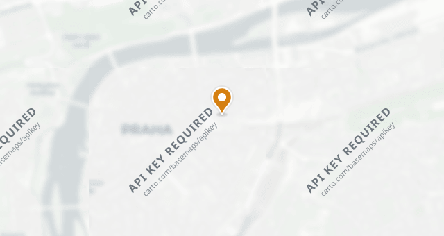 Map showing La Gare