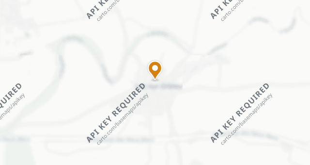 Map showing La Luciole