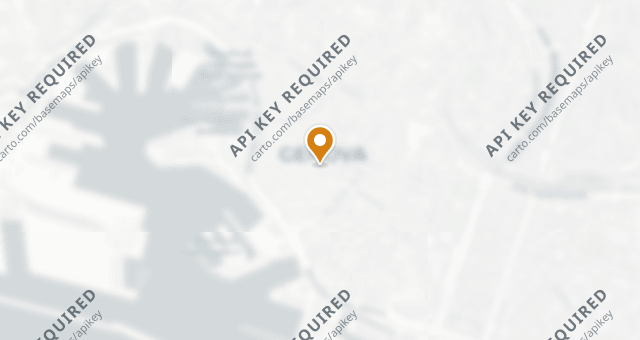 Map showing Santa Teresa
