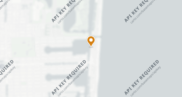 Map showing GG's Waterfront