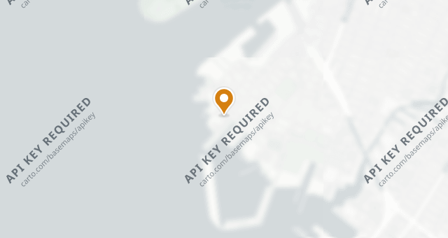 Map showing Hometown Bar B Que New York
