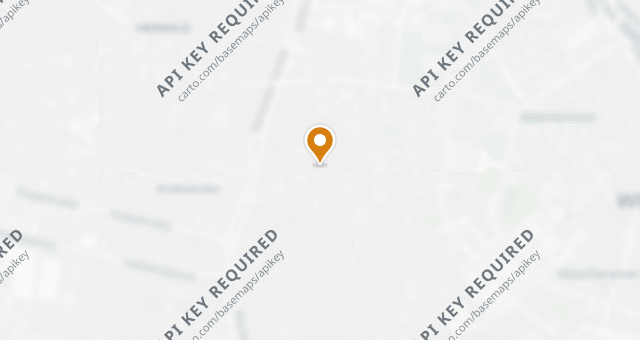 Map showing Materia Restaurant