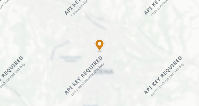 Map showing Campo Cedro