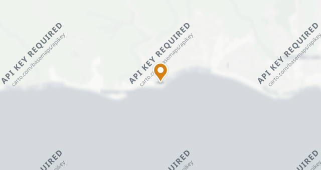 Map showing Mastro's Ocean Club