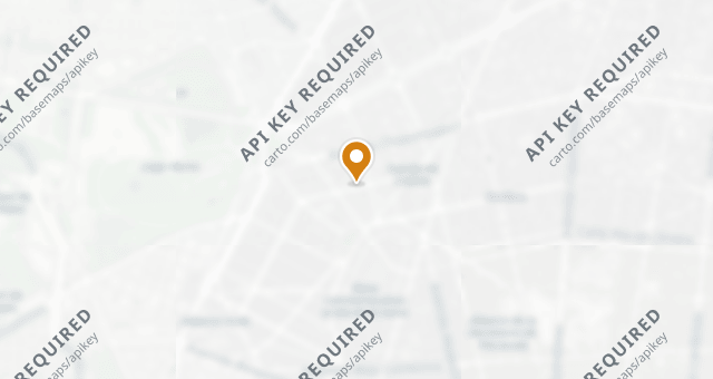 Map showing Casona Restaurante
