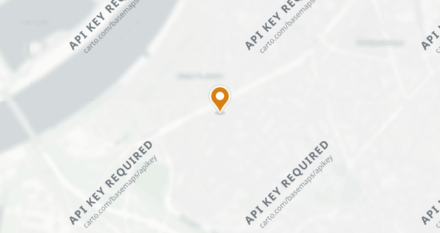 Map showing La Senda