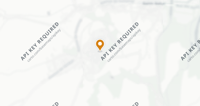 Map showing La Pomme d'Or