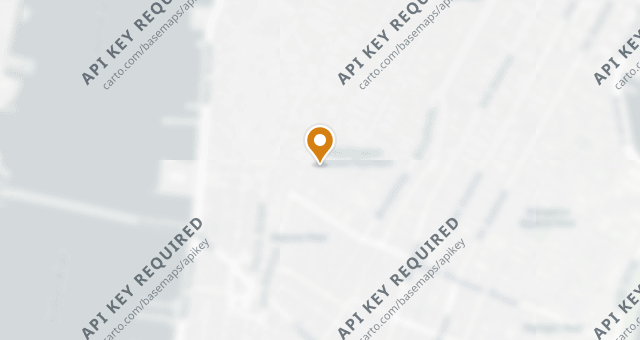 Map showing Minetta Tavern