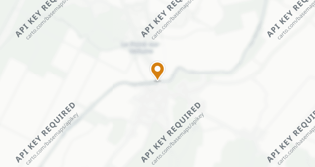 Map showing Auberge de la Rivière